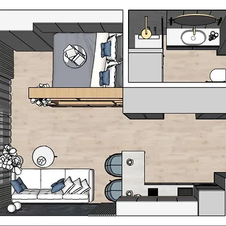 Apartment Apartly - W Sercu Starego Miasta Szczecin